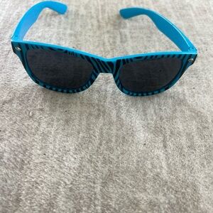 Wayfarer Sunglasses Blue Zebra Style Sunglasses Tinted Lens New